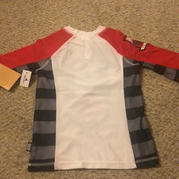 NWT Star Wars Storm Trooper Rashguard Size 7/8 - Picture 4 of 6